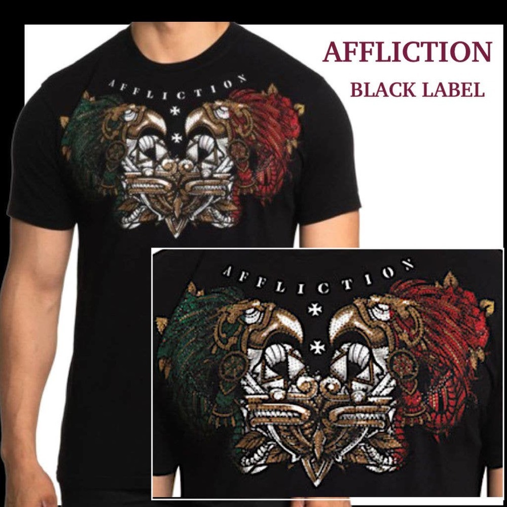 Affliction BLACK LABEL Ancient Roots s/s Tee Size L